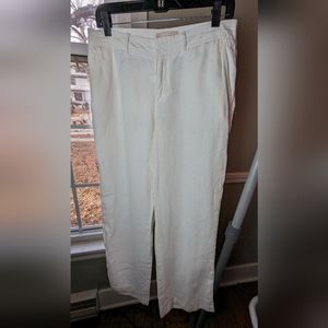 Size 4 100% linen Banana Republic pants.